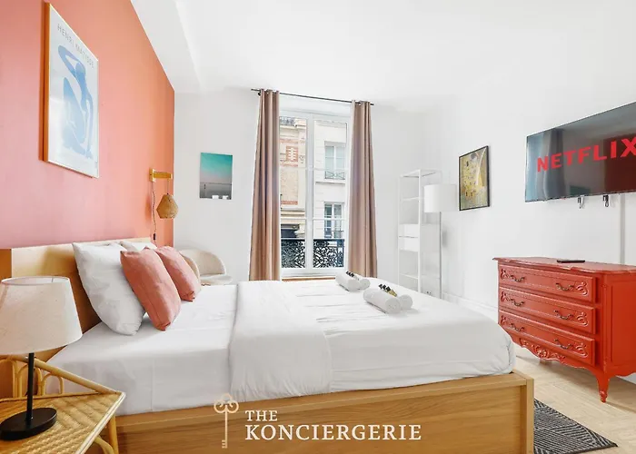 Apartment Luxe & Terrasse Privee - 2 Bedroom - Centre Paris